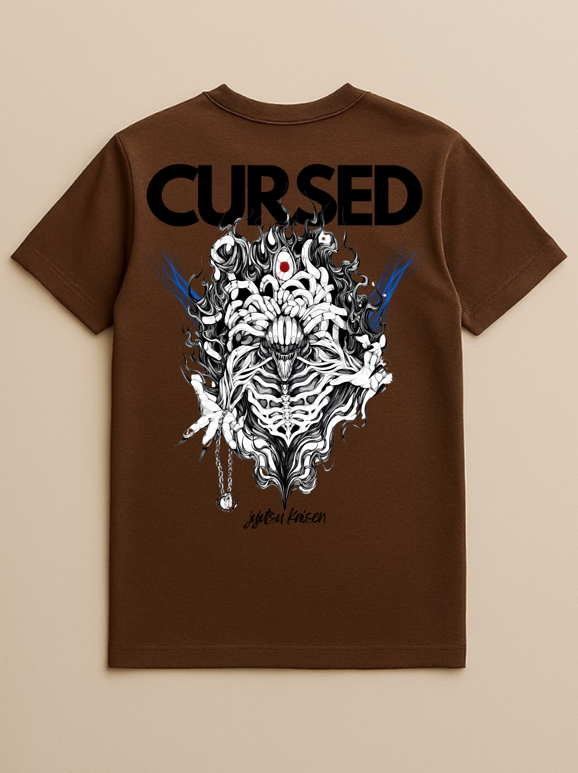Jujutsu Kaisen Brown T-shirt