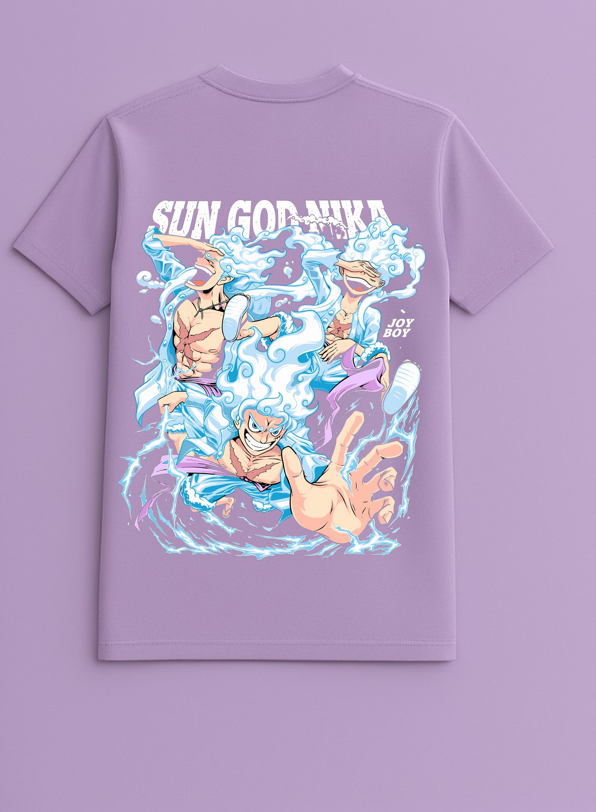 Sun God Nika ONEPIECE Lilac T-shirt