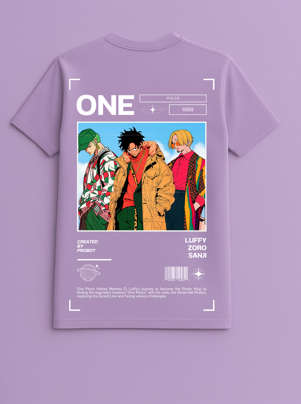 ONEPICE Trio Lilac T-shirt