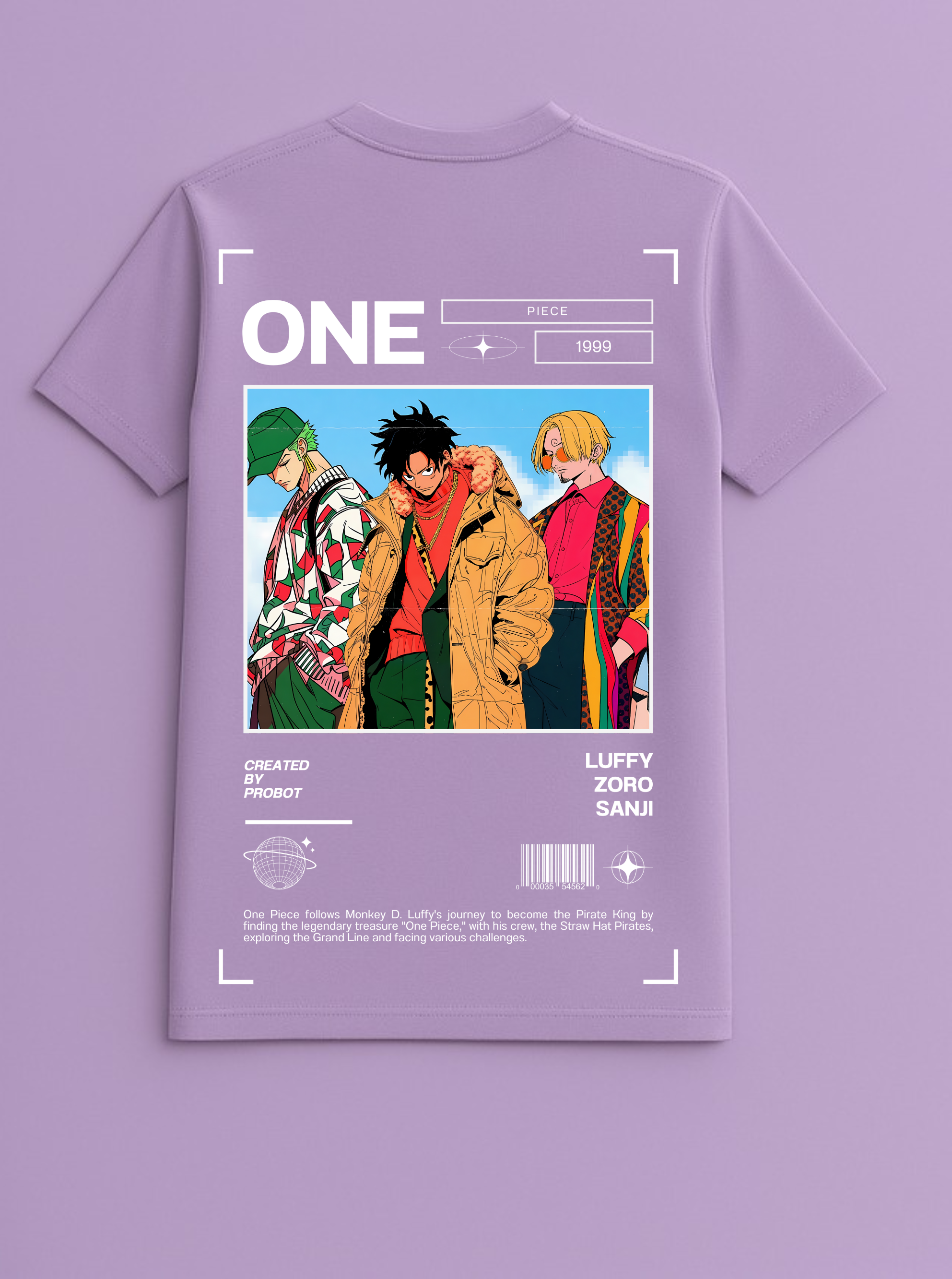 ONEPICE Trio Lilac T-shirt