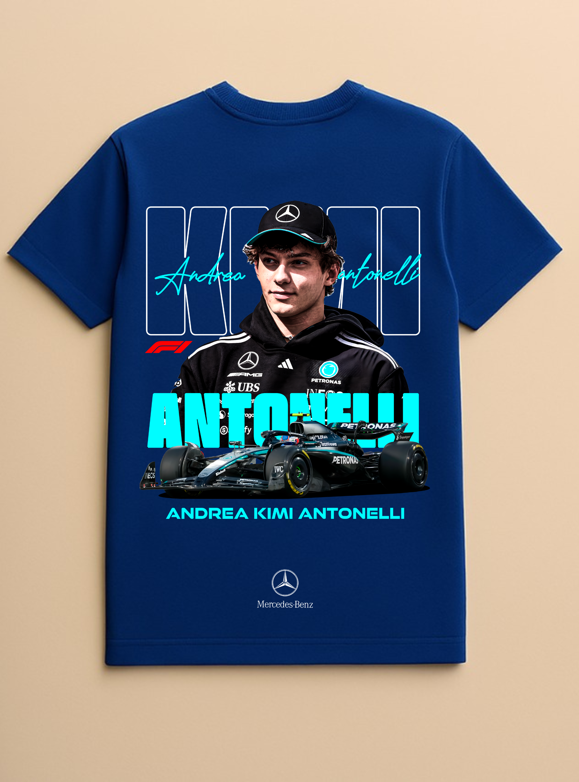 Kimi F1 Blue T-shirt