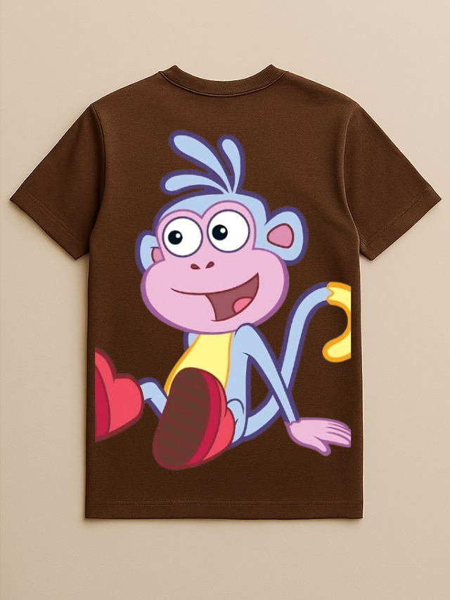 Dora Boots Brown T-shirt