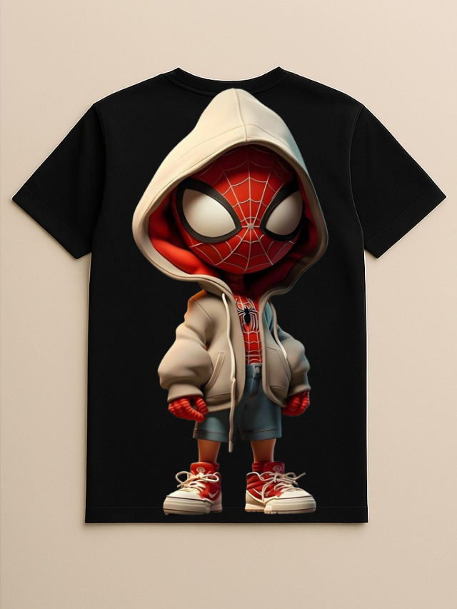 Spiderman Black T-shirt