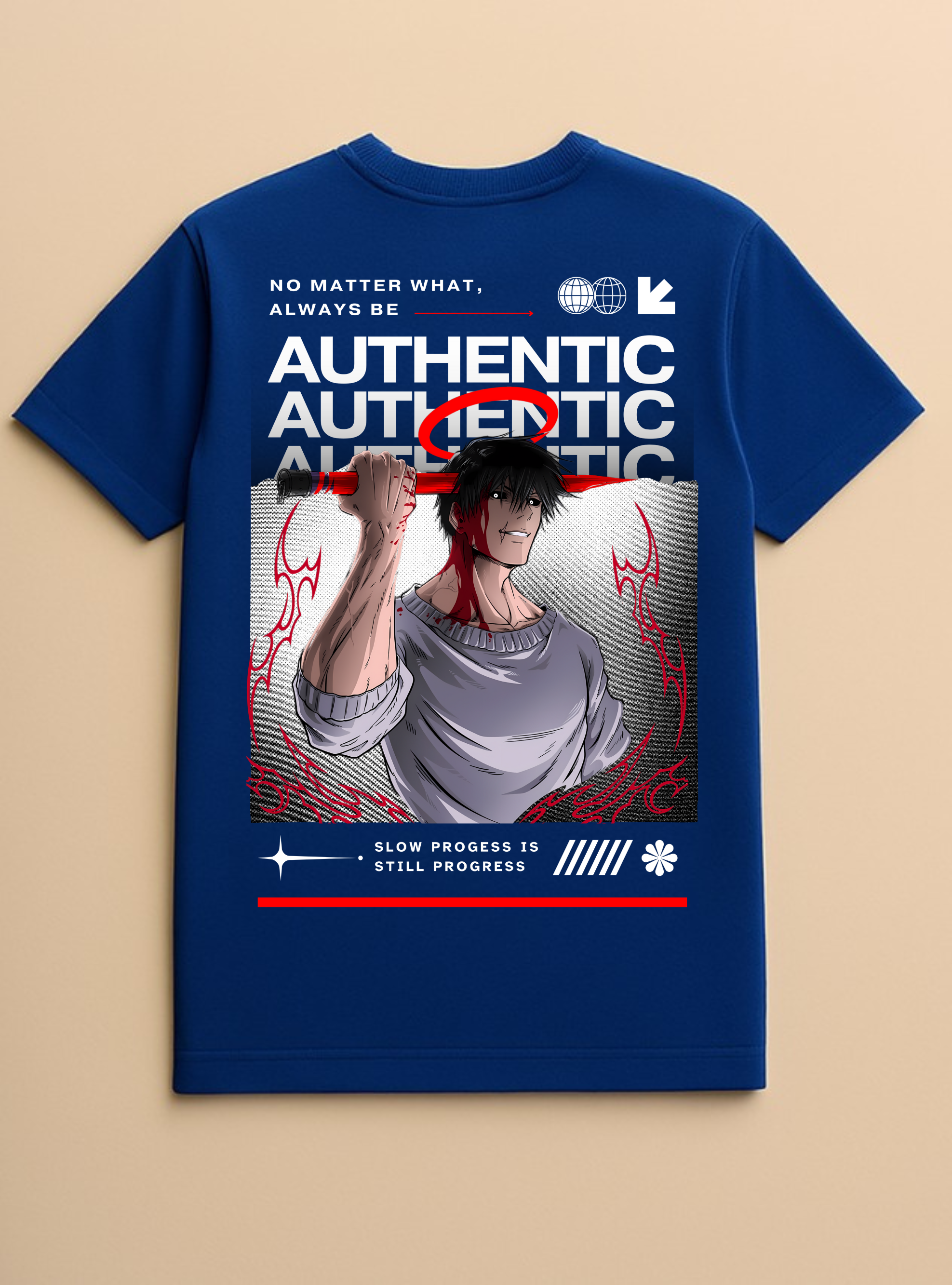 Jujutsu Kaisen blue T-Shirt