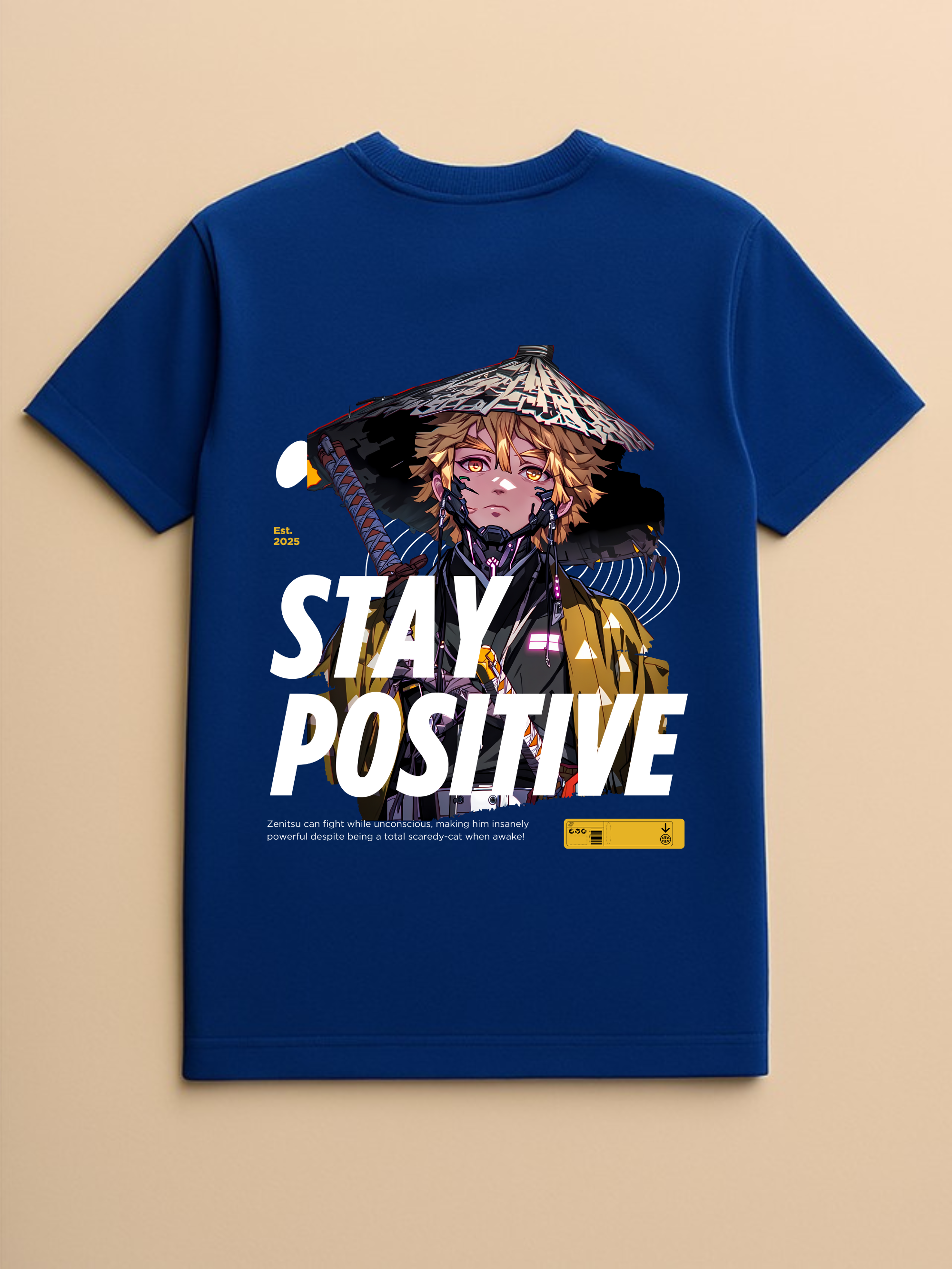 Demon Slayer Positive Blue T-shirt