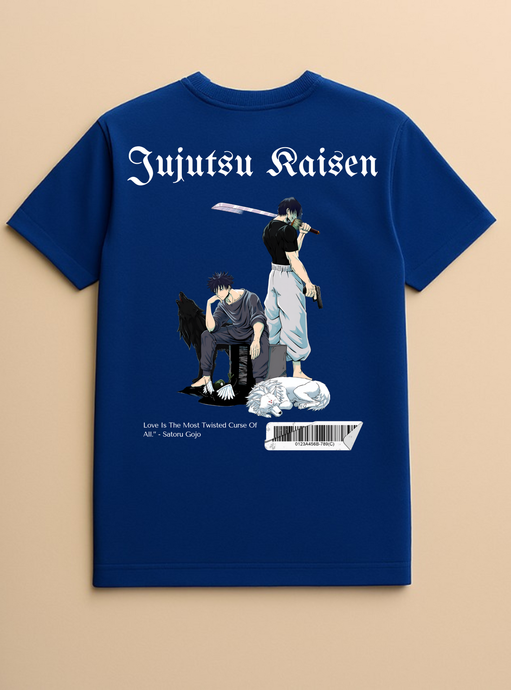 Jujutsu Kaisen Royal Blue T-Shirt