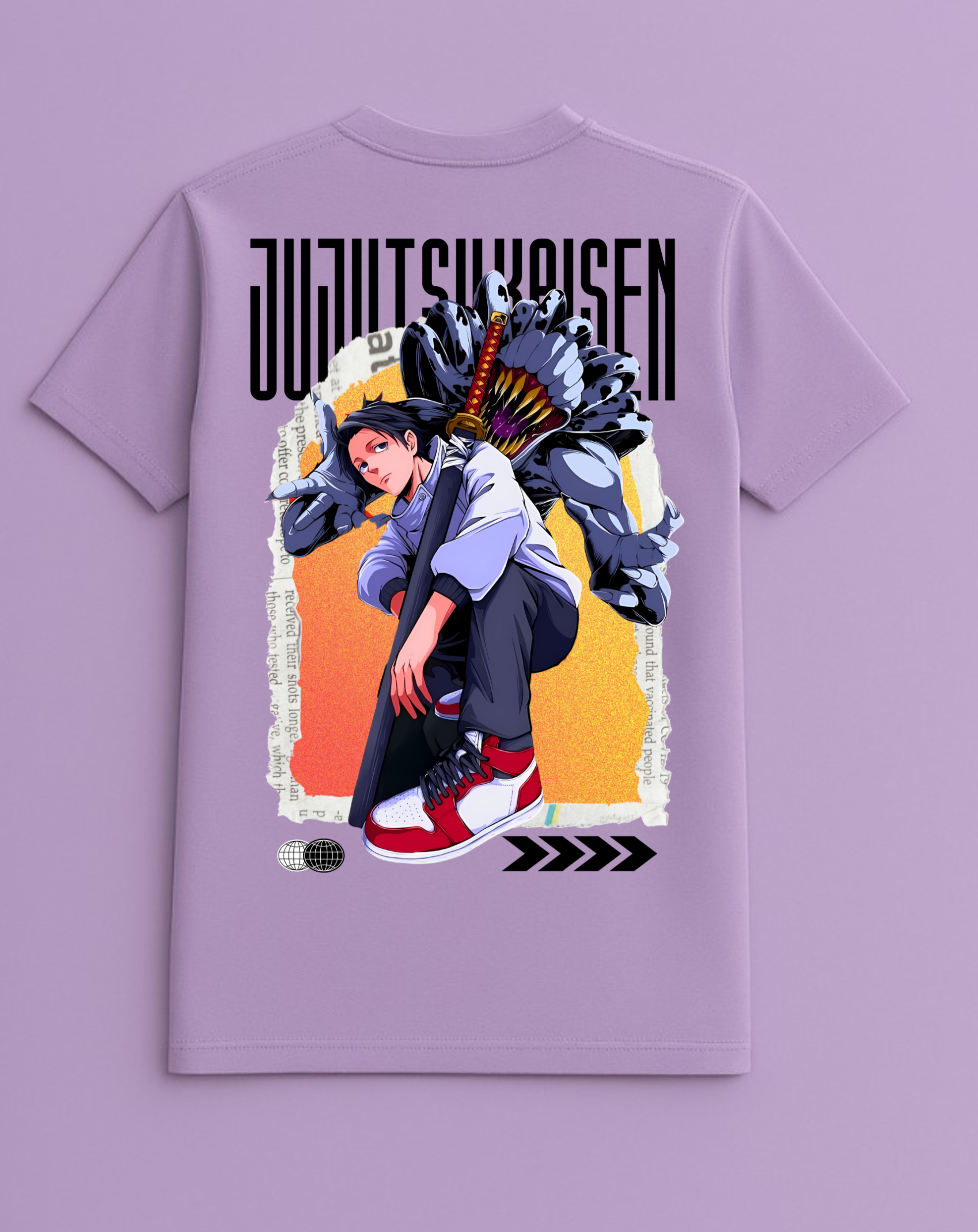 Jujutsu Kaisen Lilac T-shirt