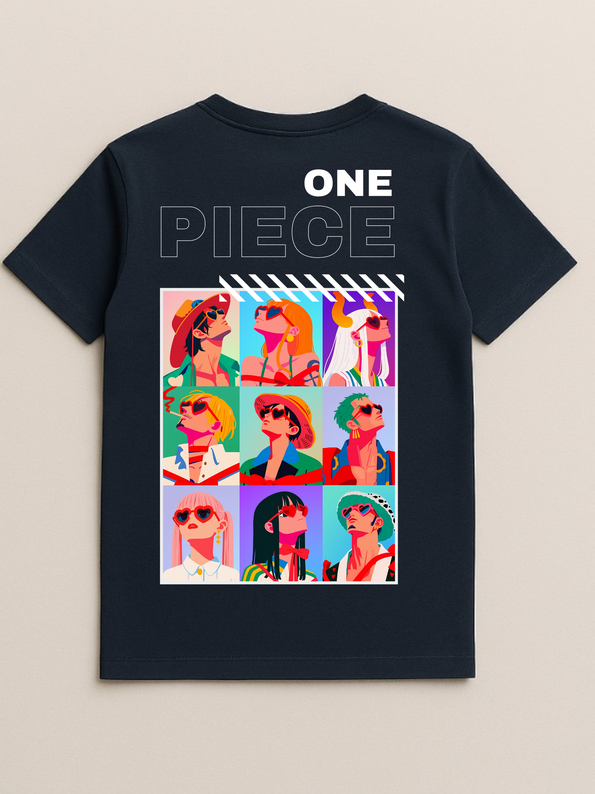 ONEPIECE Black T-shirt