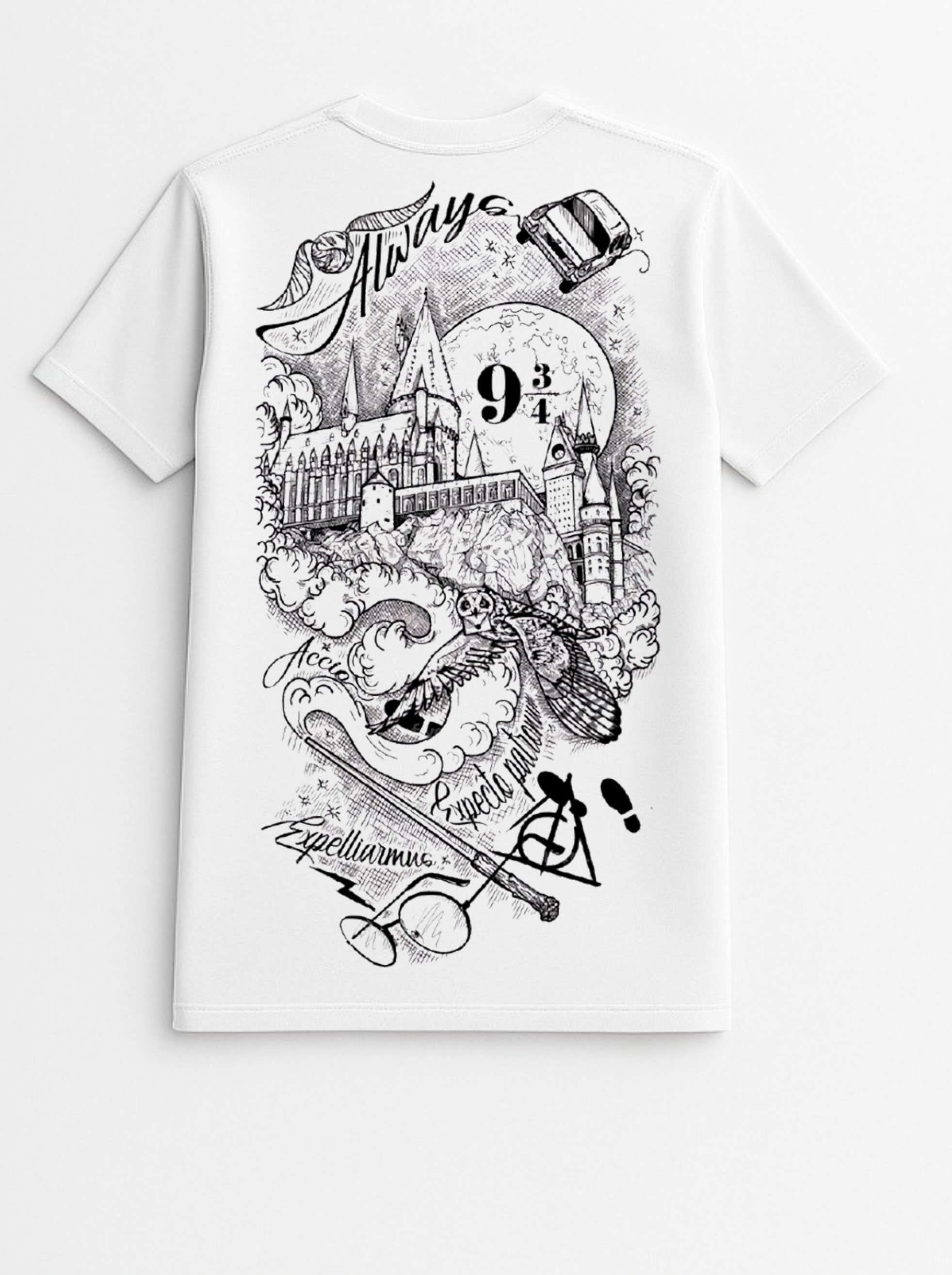 Harry Potter White T-shirt