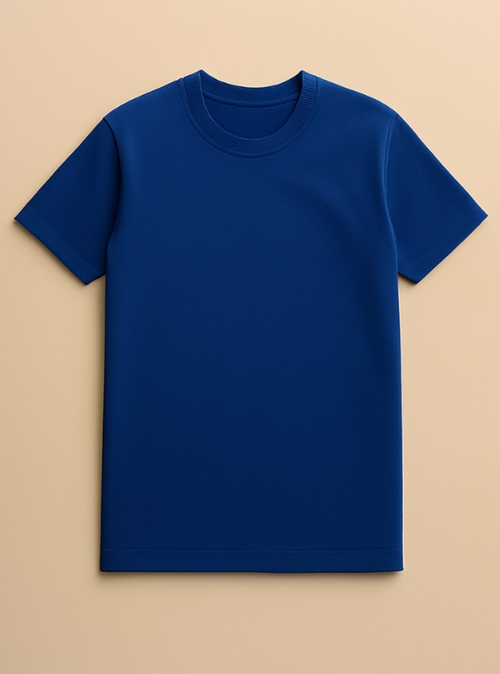 Blue Plain Tshirt