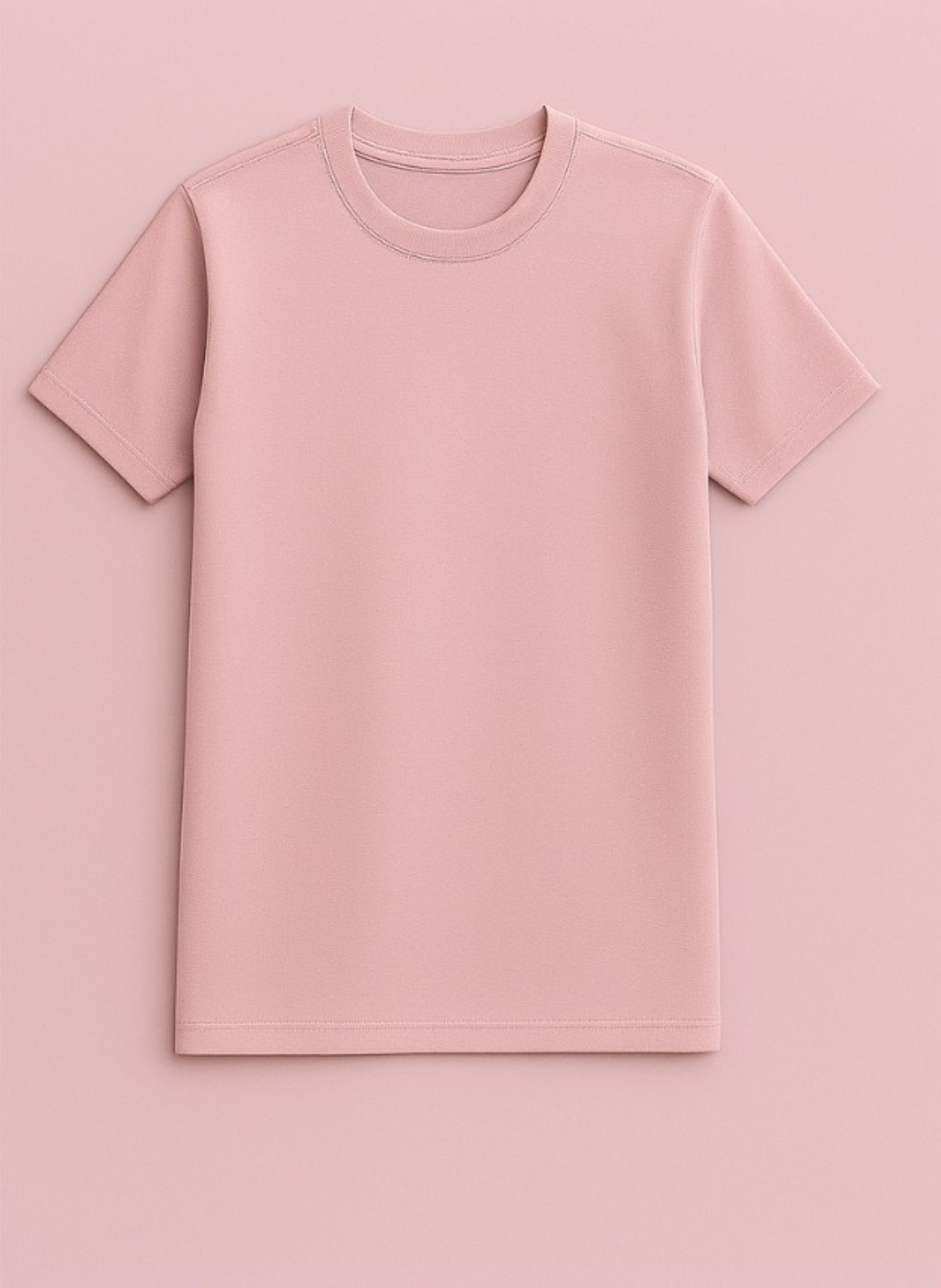 Pink Plain Tshirt